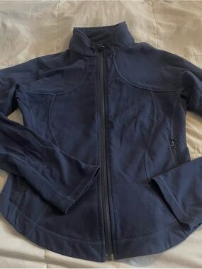 lululemon athletica Navy Full-Zip Performance Jacket